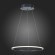 ST604.443.22 Светильник подвесной ST-Luce Черный/Белый LED 1*22W 4000K Подвесные светильники