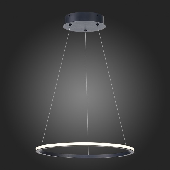 ST604.443.22 ST Luce Светильник подвесной, LED, 4000K 1х22W, черный/белый