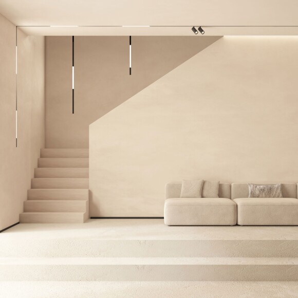 DK8004-CONN-BK Трековый черный светодиодный светильник-коннектор Denkirs SMART GRILL 18Вт, 1520Лм, CRI90, 3000K-6000K, 24°