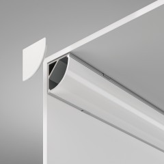 Maytoni ALM008S-2M Угловой накладной скругленный алюминиевый профиль 2м, размеры 2000x16x16мм, для лент шириной до 10мм Maytoni ALM008S-2M Угловой накладной скругленный алюминиевый профиль 2м, размеры 2000x16x16мм, для лент шириной до 10мм