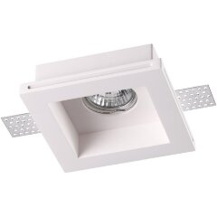 Гипсовый светильник под покраску Novotech 370472 YESO под лампу 1xGU10 50W