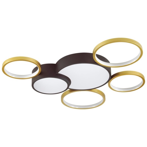 Потолочная люстра светодиодная диммируемая с пультом Norbert 5255/99CL