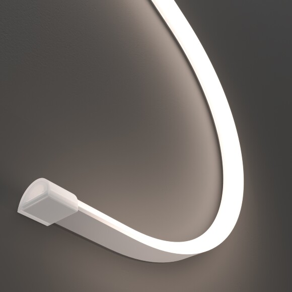 Maytoni LNM-1307-24V-9.6W-4K-SN-IP67 432055 Термостойкий гибкий неон 13х7мм 24В 9,6Вт/м 1094Лм/м CRI90 4000K IP67 5м (вертикальный изгиб) -30°C до +120°C