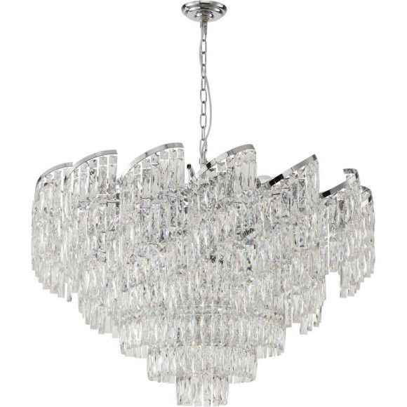 Люстра подвесная хрустальная 2176/09/24P Stilfort, серия Sapparo