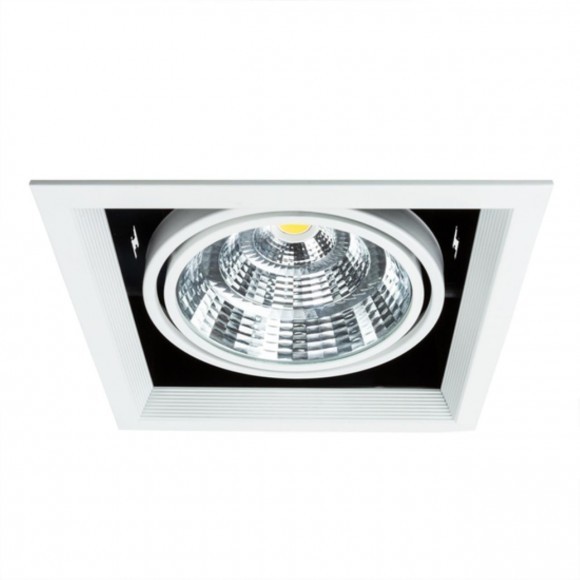 Встраиваемый светильник Arte Lamp A8450PL-1WH MERGA светодиодный LED 25W