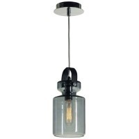 Подвесной светильник с 1 плафоном Lussole GRLSP-9639 BRIGHTON IP21 под лампу 1xE14 6W