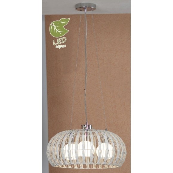 Подвесной светильник с 3 лампами Lussole GRLSX-4103-03 Fenigli IP21 под лампы 3xE27 11W