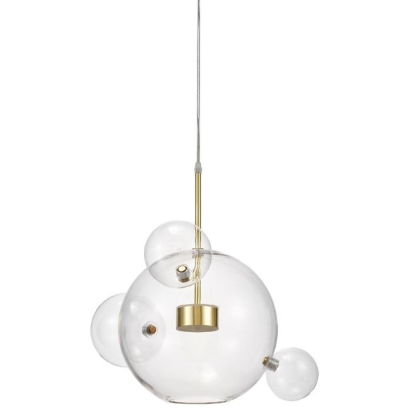 Подвесной светильник Lumina Deco Neroni LDP 6016-3+1 GD