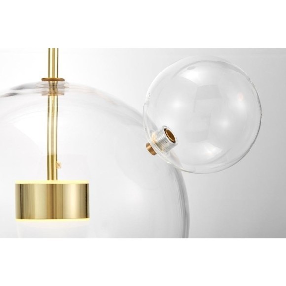 Подвесной светильник Lumina Deco Neroni LDP 6016-3+1 GD