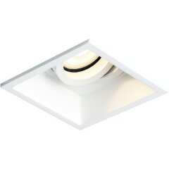 ST261.518.01 Св-к встр. Белый GU10 1*50W IP20 L91,5xW91,5xH5,2 220V Без ламп Встраиваемые светильники