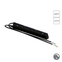 Блок питания встраиваемый в шинопровод 48V диммируемый (0/1-10V) 200W для магнитной трековой системы ARTE LAMP LINEA A482806N