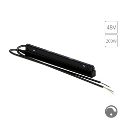 Блок питания встраиваемый в шинопровод 48V диммируемый (0/1-10V) 200W для магнитной трековой системы ARTE LAMP LINEA A482806N