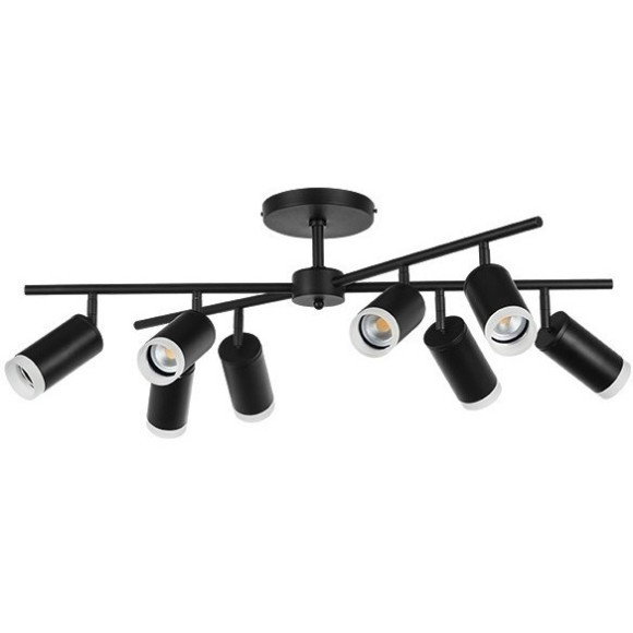 Люстра на штанге Lightstar LR7283780 Rullo под лампы 8xGU10 400W