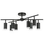 Люстра на штанге Lightstar LR7283780 Rullo под лампы 8xGU10 400W