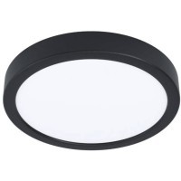 900278 Уличный настенно-потолочный светильник ARGOLIS 2, LED 20,5W, 2400lm, IP44, H30, ?285, сталь, черный/ пластик, белый