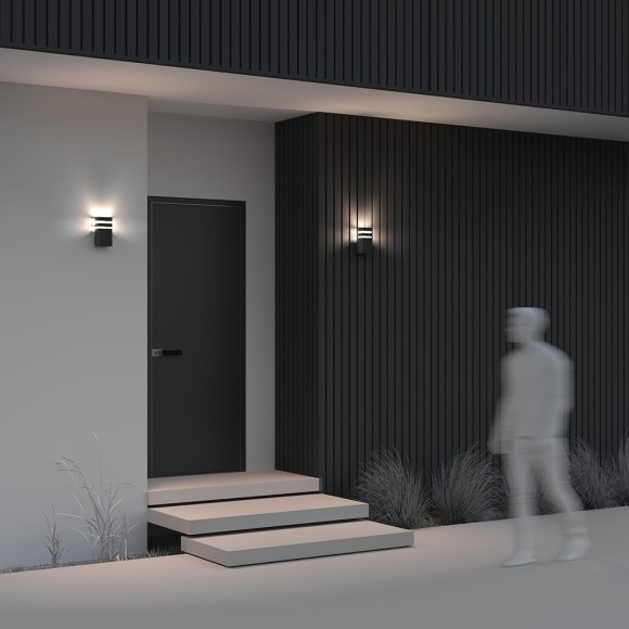 Уличный настенный светильник Maytoni O578WL-01B Unter den Linden IP54 под лампу 1xE27 60W