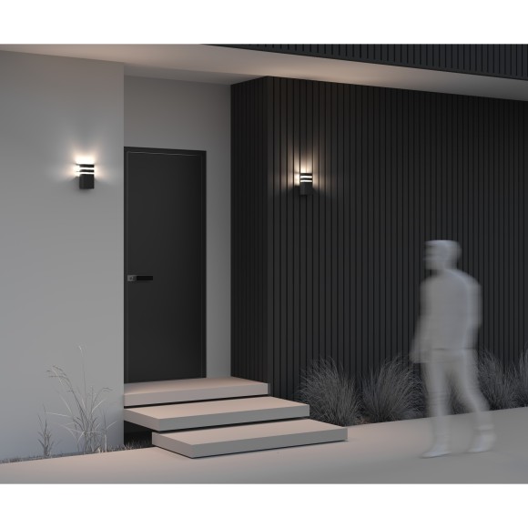 Уличный настенный светильник Maytoni O578WL-01B Unter den Linden IP54 под лампу 1xE27 60W