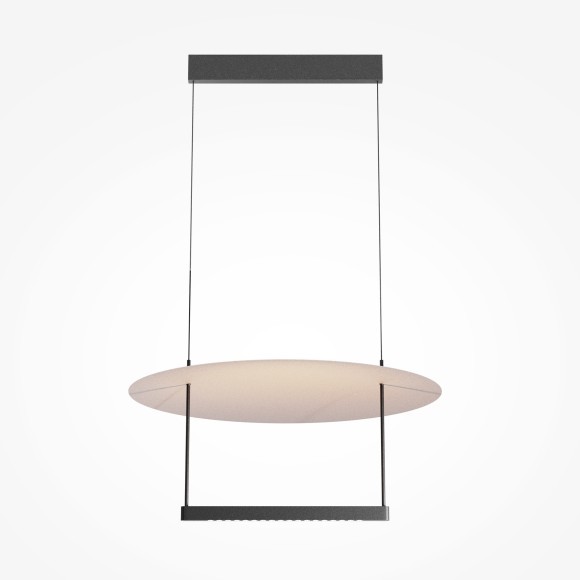 Люстра подвесная светодиодная диммируемая, для рассеянного света 30Вт RA80 1400Лм 3000К Maytoni Ambience MOD280PL-L30B3K1