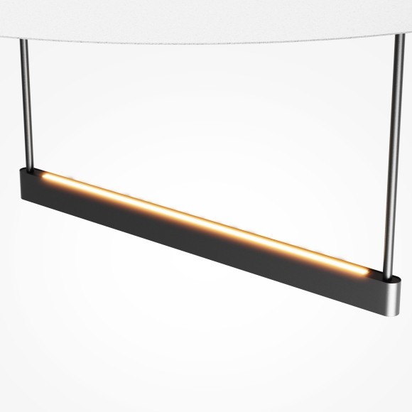 Люстра подвесная светодиодная диммируемая, для рассеянного света 30Вт RA80 1400Лм 3000К Maytoni Ambience MOD280PL-L30B3K1