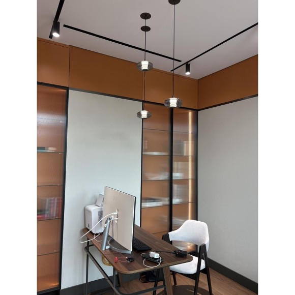 4642-1P, подвес, D150xH245/1445, LEDx6W, 630LM, 4000K, included