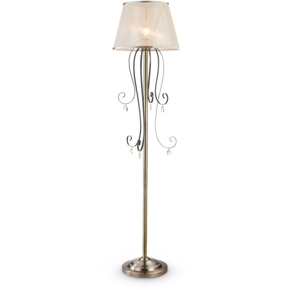 Торшер с абажуром Freya FR2020-FL-01-BZ SIMONE под лампу 1xE14 40W