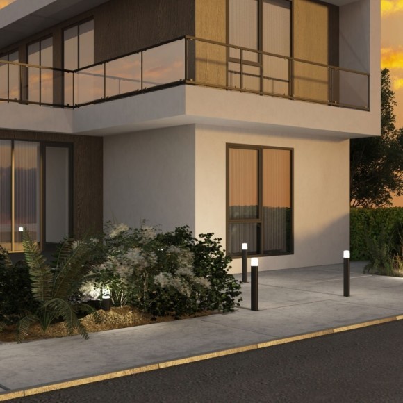 DK9743-BK Черный ландшафтный уличный светильник (столбик 30см) Denkirs NORD IP65 под лампу E27 макс. 18 Вт