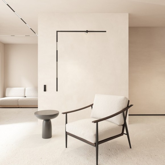 DK8305-BK Линейный светильник SMART Denkirs LINEAR (ZigBee 3.0, Wi-Fi, Bluetooth, Tuya, Smart Home, Алиса) 27Вт, 2700–6500K, 120°, Ra90, 100–265VAC, алюминий, черный