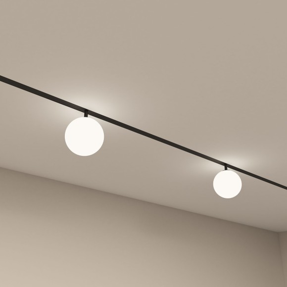 DK8051-BK Трековый магнитный светодиодный SMART (TUYA, Алиса, Wi-Fi, пам. настроек) светильник Denkirs SMART 220V CRI90+ 3000-6000К 450Лм 320° 5Вт