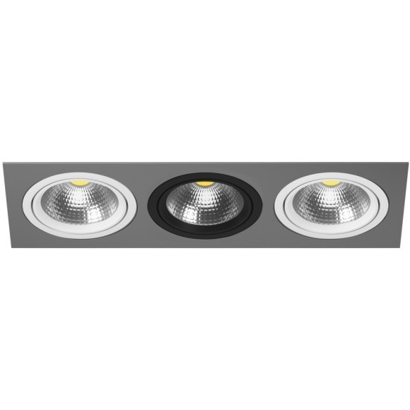 Встраиваемый светильник Lightstar i839060706 Intero 111 под лампы 3xGU10 150W