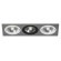Встраиваемый светильник Lightstar i839060706 Intero 111 под лампы 3xGU10 150W