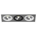 Встраиваемый светильник Lightstar i839060706 Intero 111 под лампы 3xGU10 150W