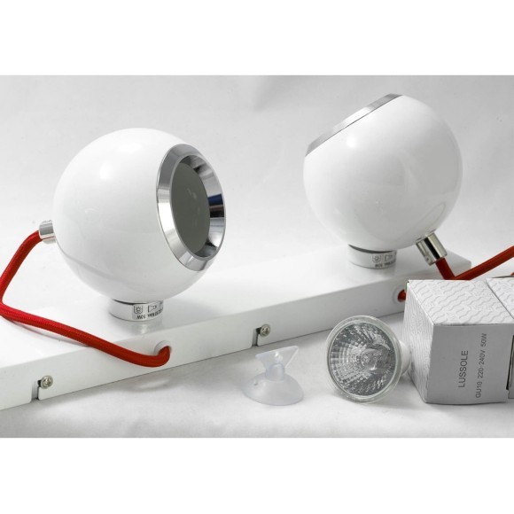 Спот потолочный Lussole LSP-9958 ARVADA IP21 под лампы 3xGU10 150W