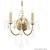 Бра Crystal Lux ODELIS AP2 GOLD