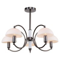 Люстра потолочная Lussole LSP-8084 GILA IP21 под лампы 5xE14 200W