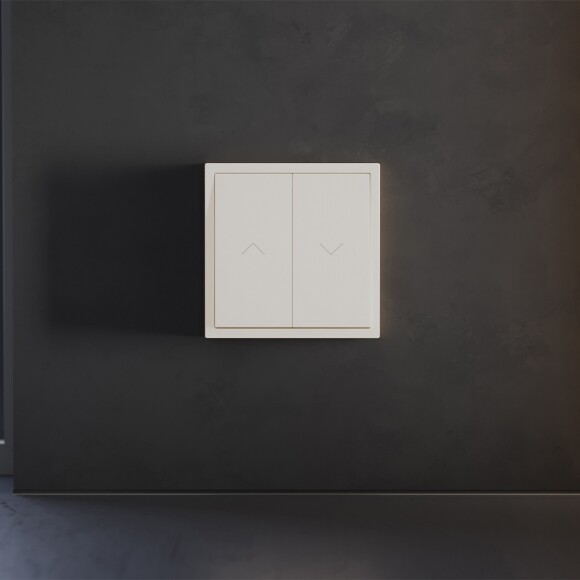 VLS002513 Клавиши для механизма управления жалюзи звонкового типа бежевого цвета VOLTUM S70 (хлопок)