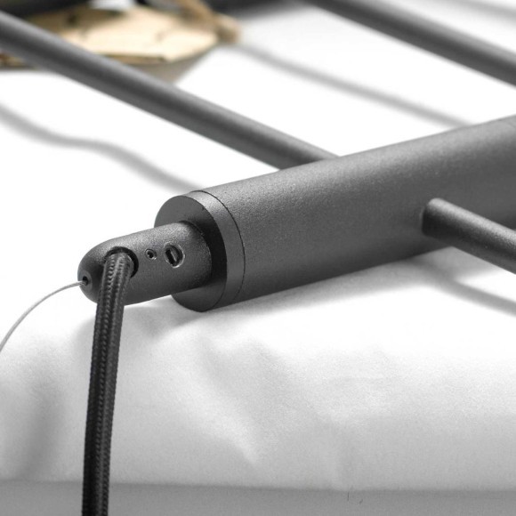 Люстра паук Lussole GRLSP-8156 HURON IP21 под лампы 6xE27 60W