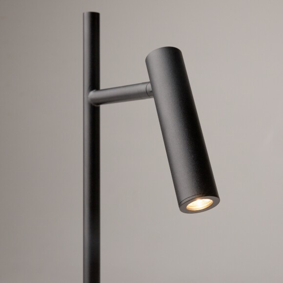Напольный светильник Maytoni Estudo Z010FL-L8B3K LED 11Вт 3000K чёрный матовый металл, торшер с поворотным плафоном-цилиндром, подсветка основания, направленный свет 36°, высота 1387 мм Напольный светильник Maytoni Estudo Z010FL-L8B3K LED 11Вт 3000K чёрный матовый металл, торшер с поворотным плафоном-цилиндром, подсветка основания, направленный свет 36°, высота 1387 мм