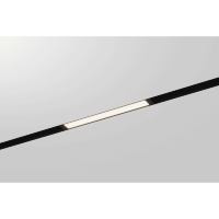 Crystal Lux CLT 0.35 001 12W BL M4000K 1409/378 Черный магнитный линейный трековый светильник длиной 22 см, 12Вт 4000К 1080Лм CRI90 120° IP20 220V