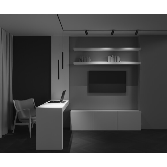 Трековый светильник Technical TR245-7W4K-B