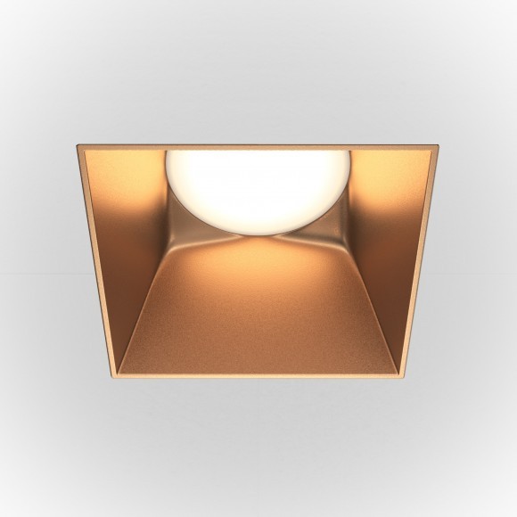 Встраиваемый светильник Maytoni DL051-01-GU10-SQ-WMG Share под лампу 1xGU10 20W