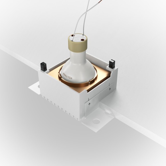 Встраиваемый светильник Maytoni DL051-01-GU10-SQ-WMG Share под лампу 1xGU10 20W