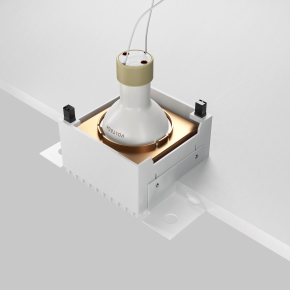 Встраиваемый светильник Maytoni DL051-01-GU10-SQ-WMG Share под лампу 1xGU10 20W