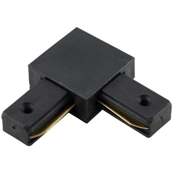 Г-образный соединитель для накладных однофазных шинопроводов Crystal Lux CLT 0.211 02 BL