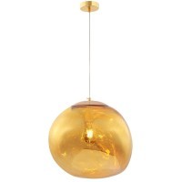 Светильник подвесной Crystal Lux MALAGA SP1 D360 GOLD