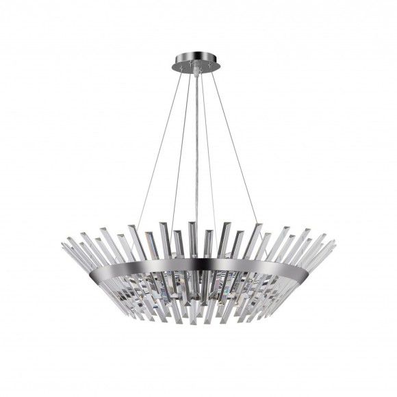 Люстра подвесная хрустальная 2116/09/08P Stilfort, серия Snowy