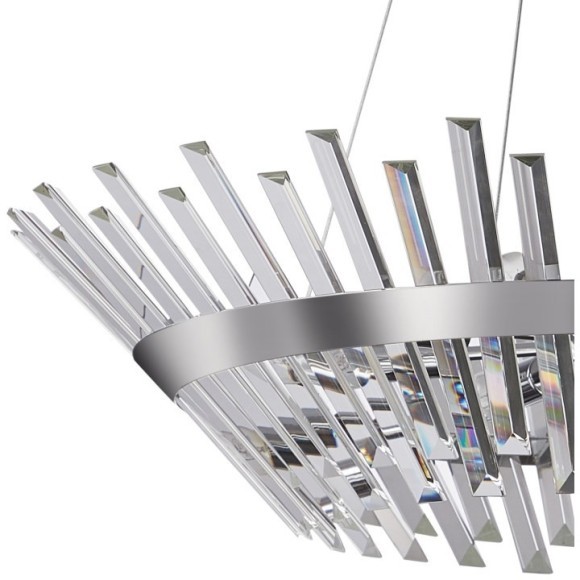 Люстра подвесная хрустальная 2116/09/08P Stilfort, серия Snowy