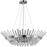 Люстра подвесная хрустальная 2116/09/08P Stilfort, серия Snowy