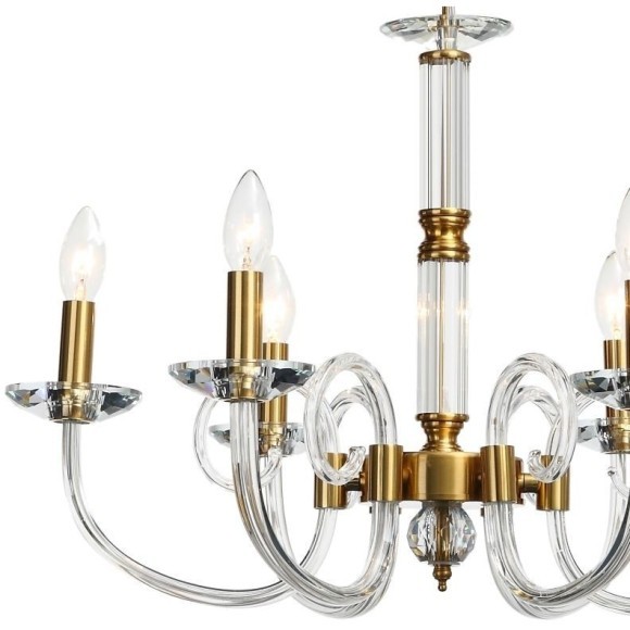 Люстра подвесная хрустальная Stilfort 1050/03/06P серия Glass