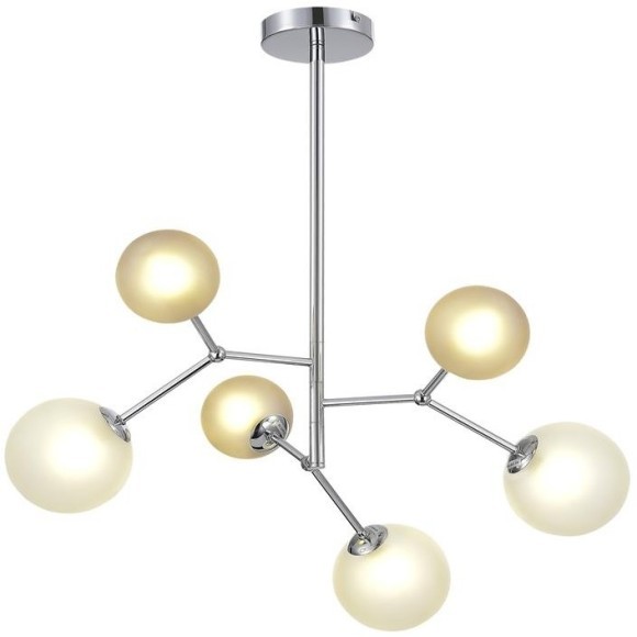 SLE1107-103-06 Светильник подвесной Хром/Белый, Серый G9 LED 6*5W 4000K MALTE