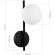 SLE1193-401-01 Светильник настенный Черный/Белый G9 1*5W 4000K ENKEL
